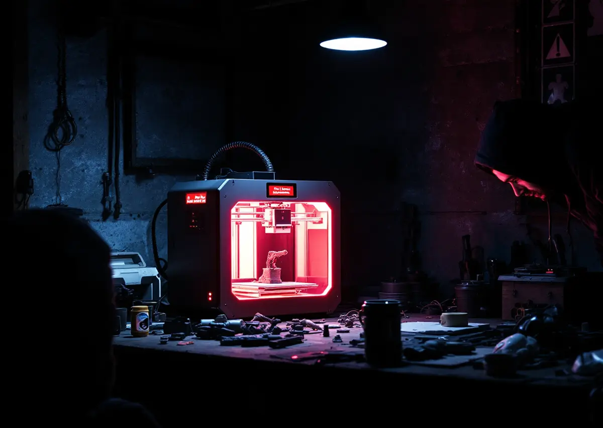 Bloqueo de armas con impresión 3D