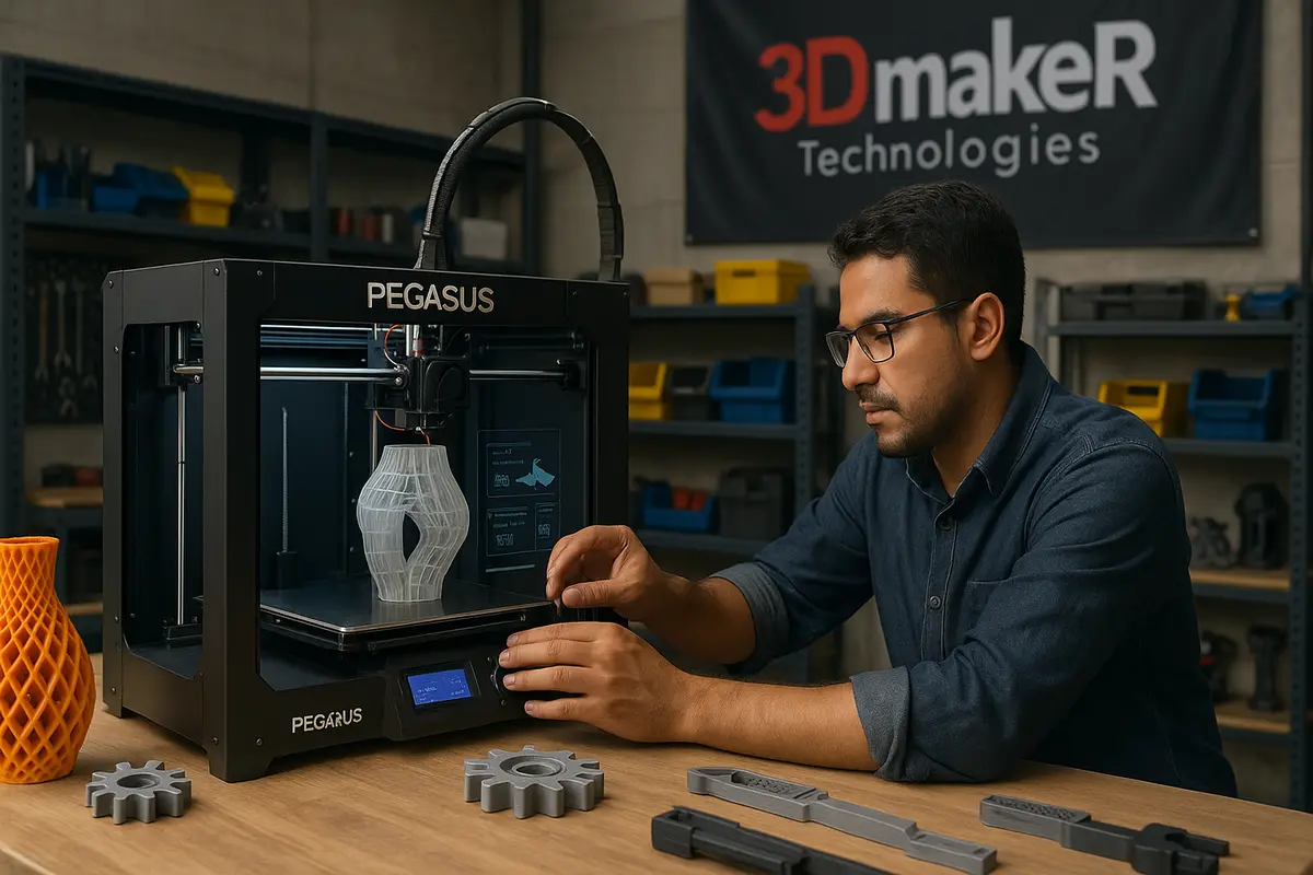 Ingeniero colombiano y tecnología 3D